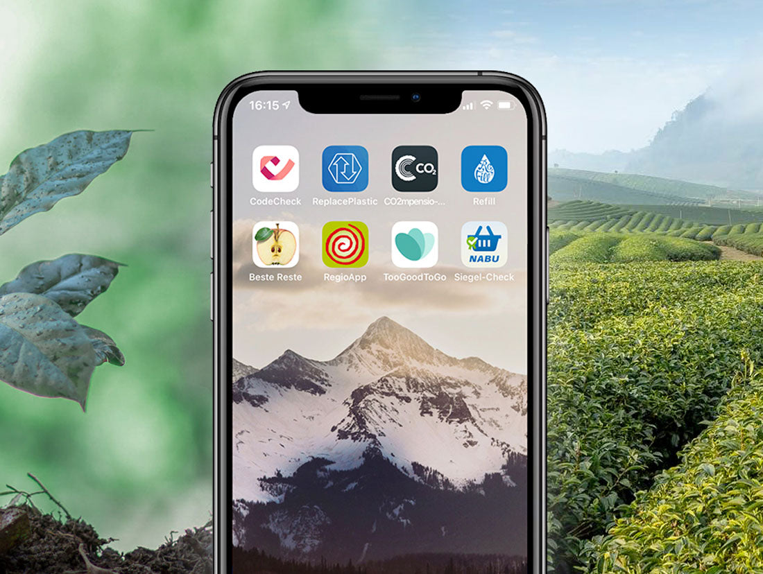 Top 5 Apps Nachhaltigkeit