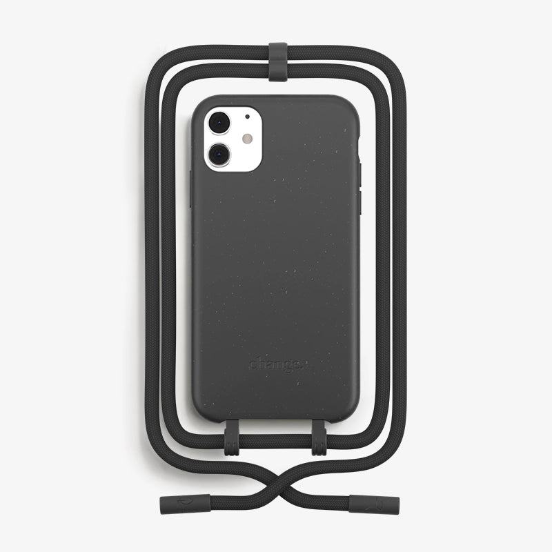 IPhone 11/ Xr Handykette abnehmbar Schwarz