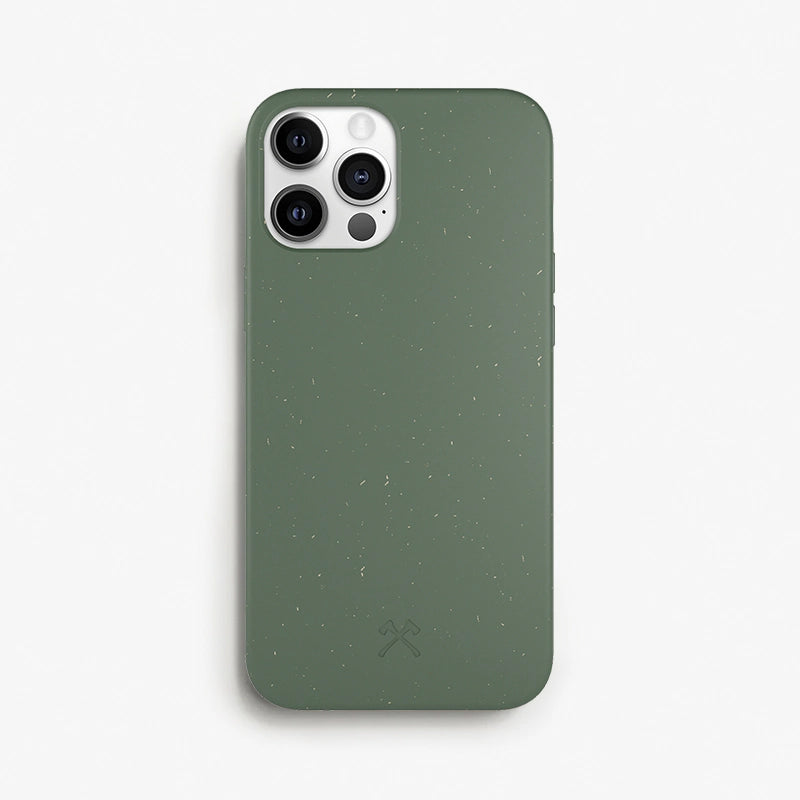 iPhone 12 / 12 Pro Handyhülle nachhaltig Nachtgrün