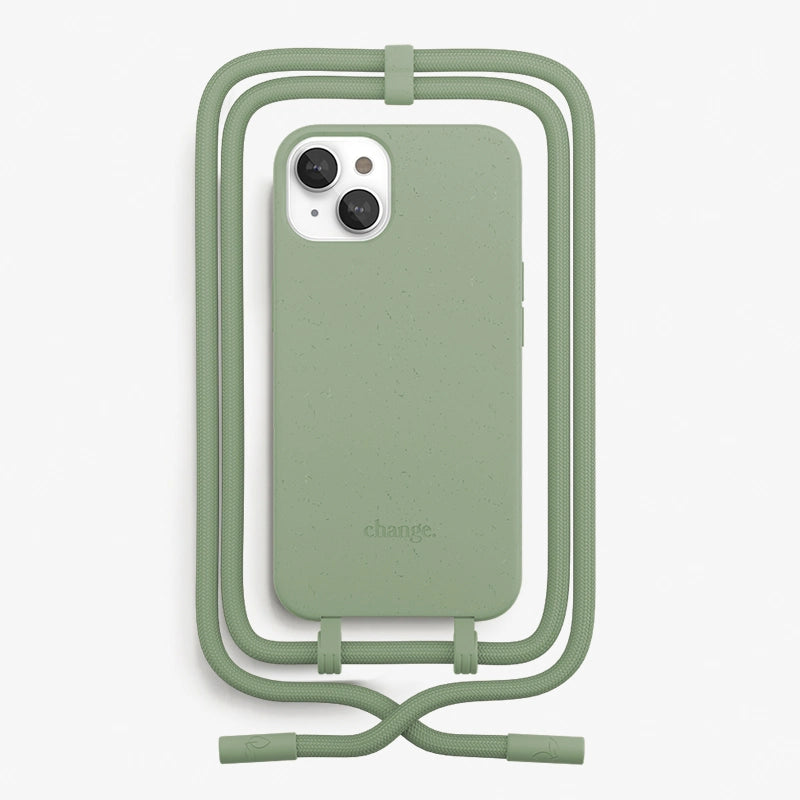 IPhone 14 Handykette abnehmbar Grün