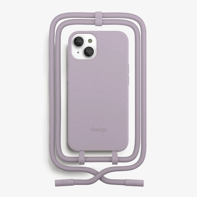 IPhone 14 Plus Handykette abnehmbar Lila