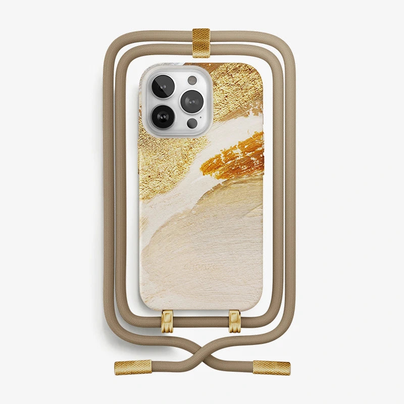 iPhone 13 Pro Handykette Desert Gold