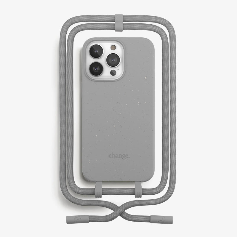 Iphone 13 Pro Handykette abnehmbar Grau