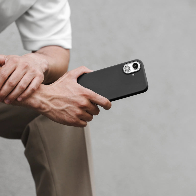 nachhaltige hülle iphone 16 schwarz