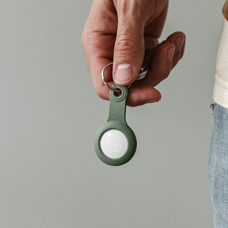 AirTag Anhänger Braun