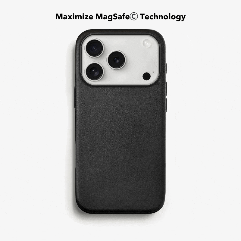 iPhone 18 Pro Max Leder Hülle mit MagSafe