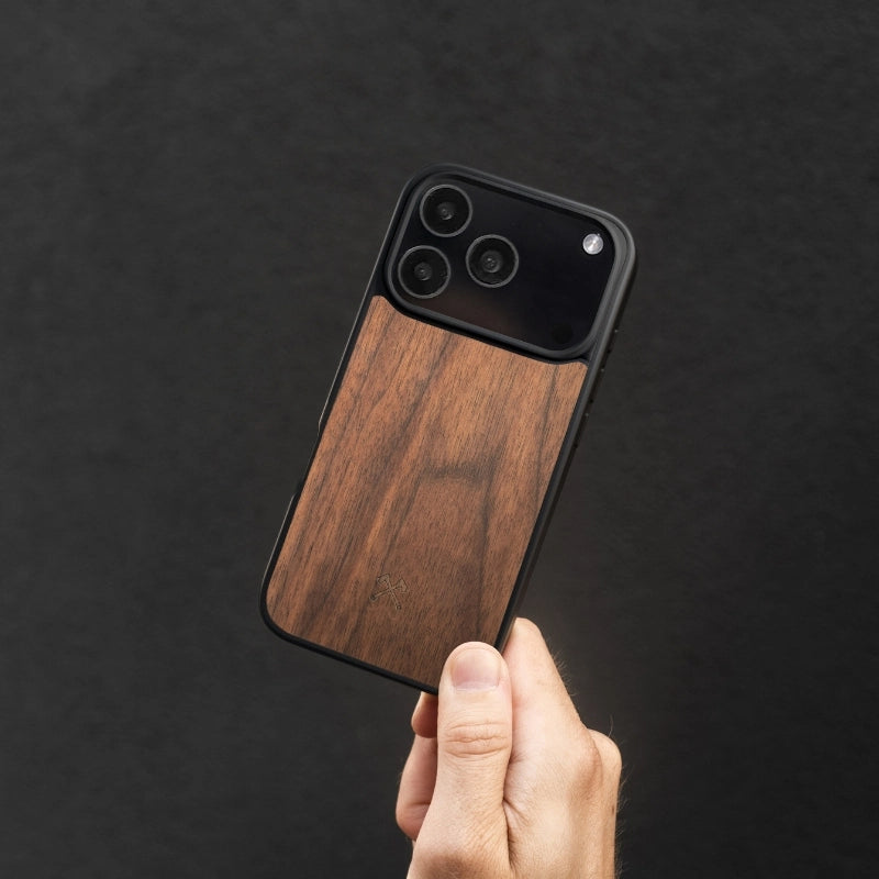 Bumper Case s en bois pour iPhone 18 Pro