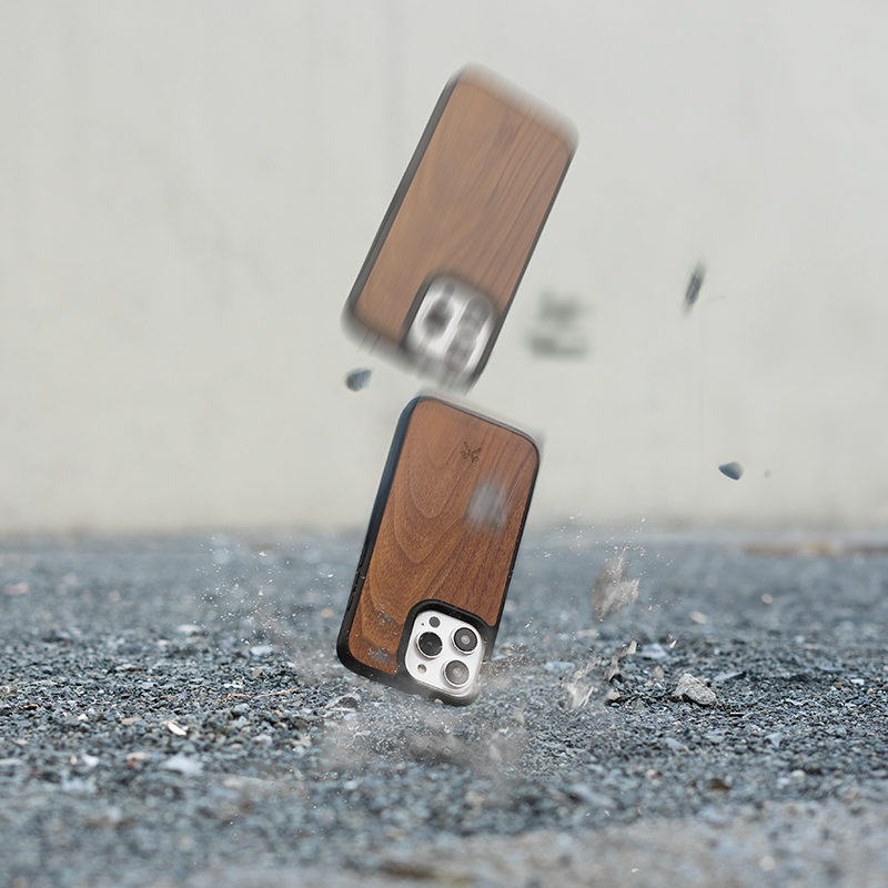 iPhone 17 Pro Max Holz Bumper Hülle
