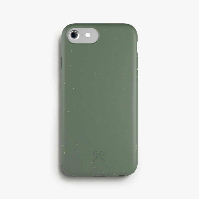 iPhone SE 3/ SE 2 Handyhülle nachhaltig Nachtgrün