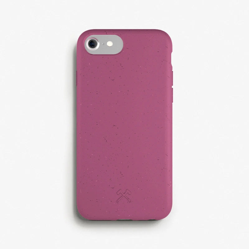 iPhone SE 3/ SE 2 Handyhülle nachhaltig Weinrot
