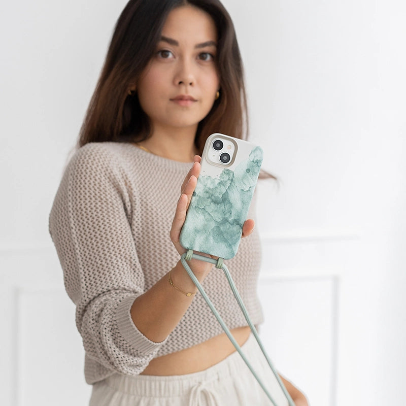 Handykette iPhone 12 / 12 Pro Aqua Green