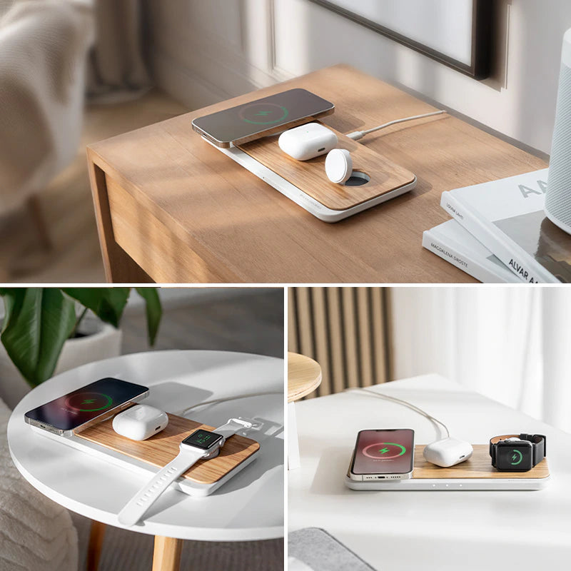 3-in-1 MagSafe & Apple Watch Charger