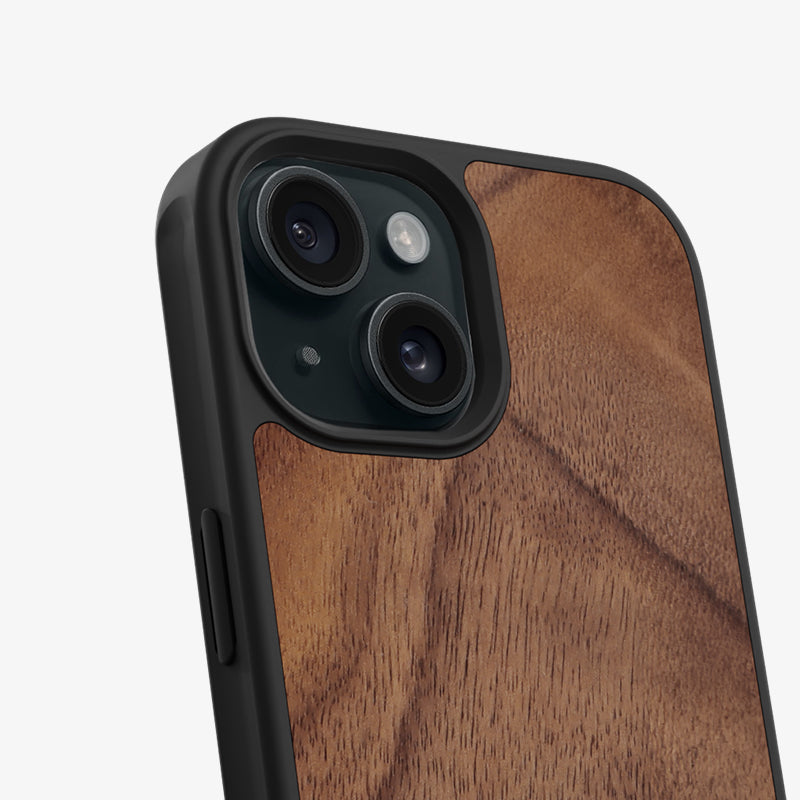 iPhone 15 Plus Hülle Walnuss
