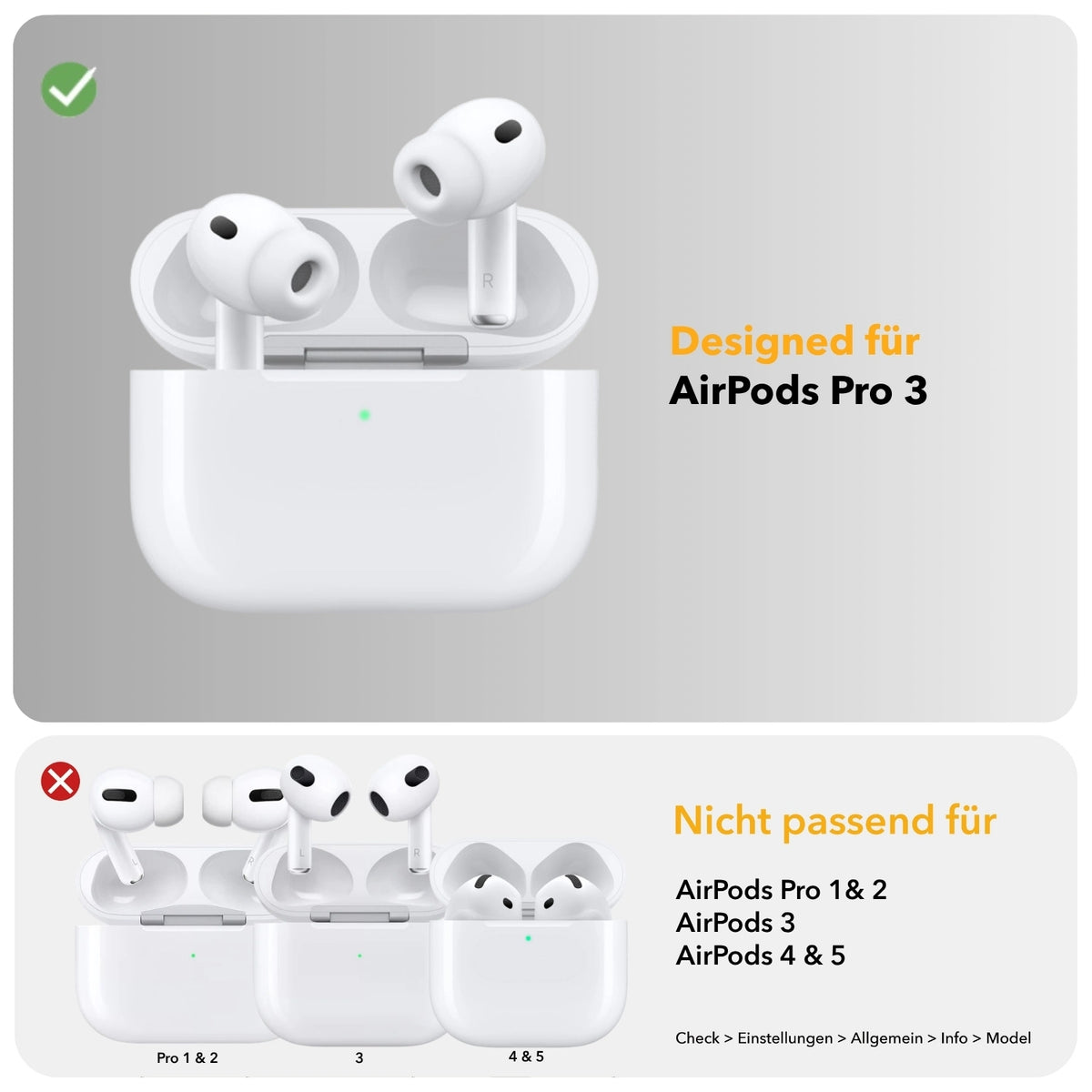 AirPods Pro 3 Case Vegan