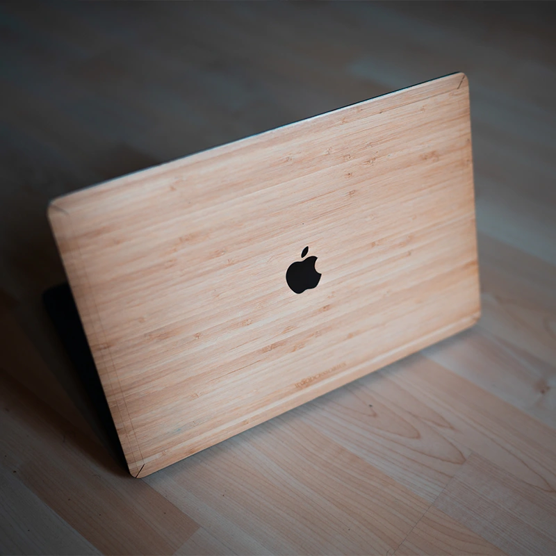 macbook cover holz