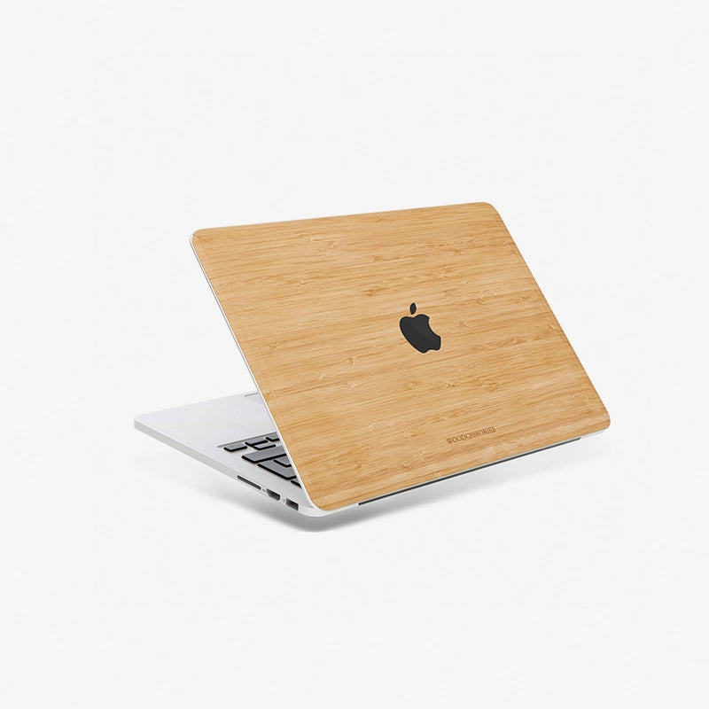 macbook skin holz