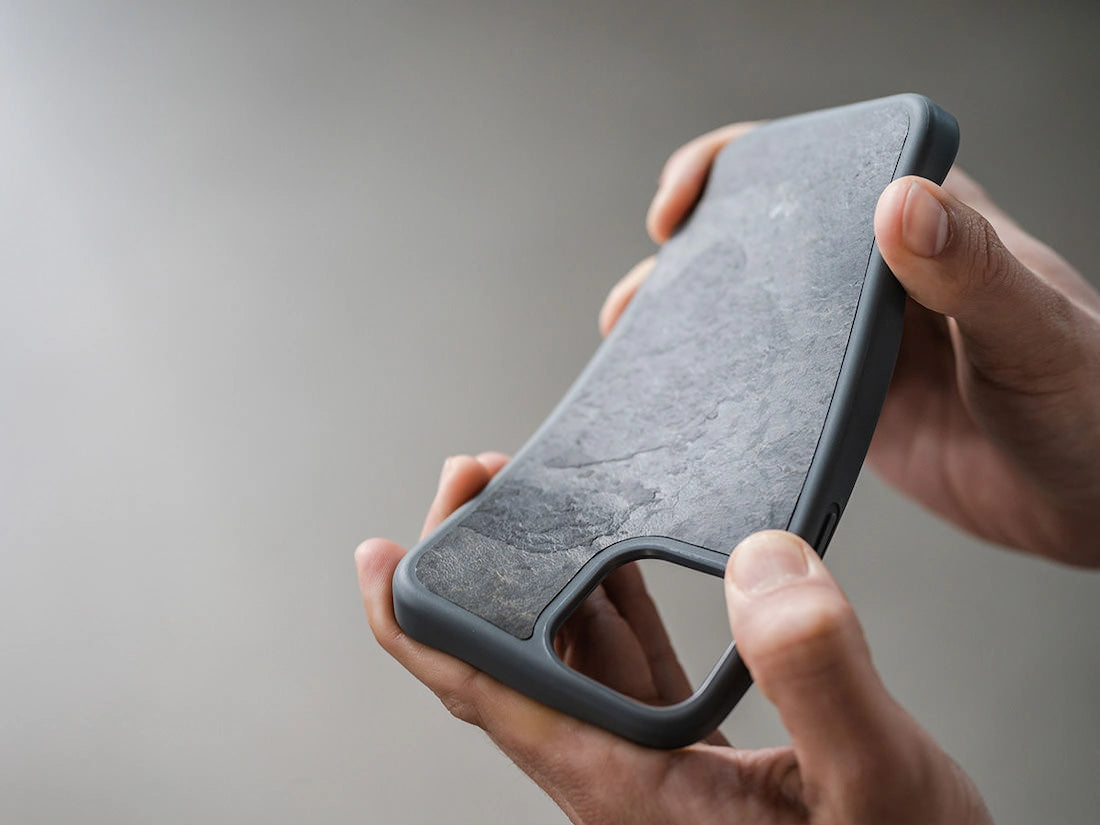 iphone 15 bumper Hülle stein
