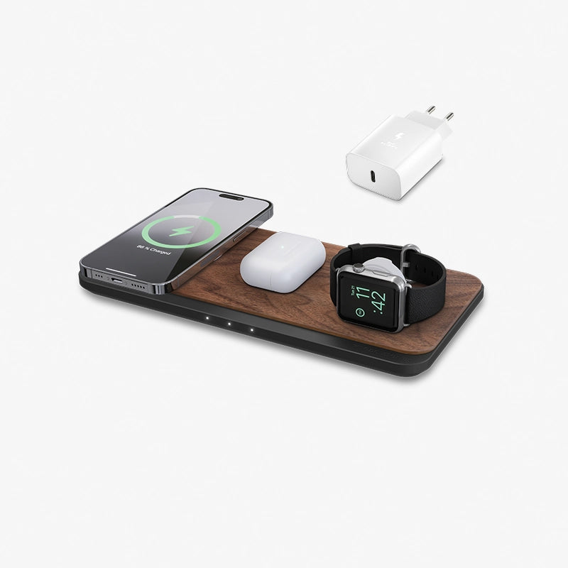 3-in-1 MagSafe & Apple Watch Charger & Netzteil