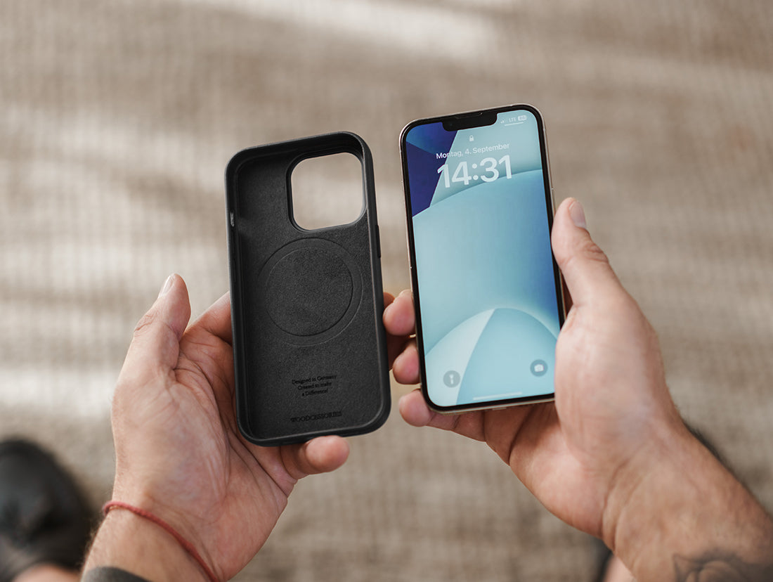 Veganes Leder Case iPhone 15