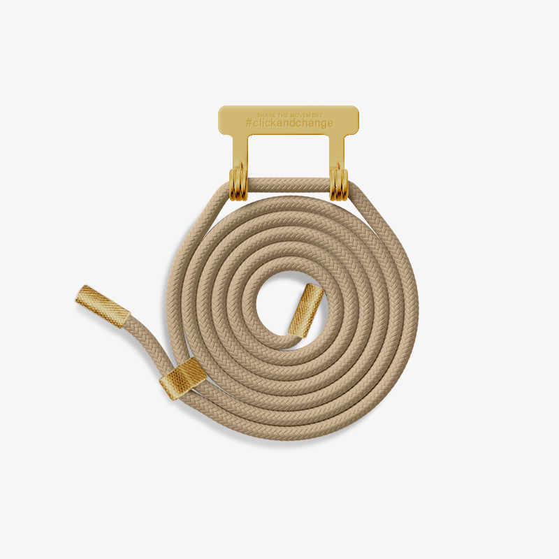 Kordel Taupe Gold