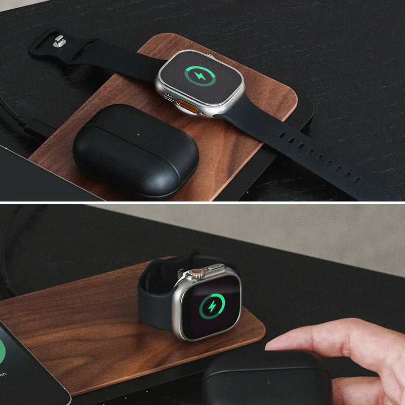 3-in-1 MagSafe & Apple Watch Charger