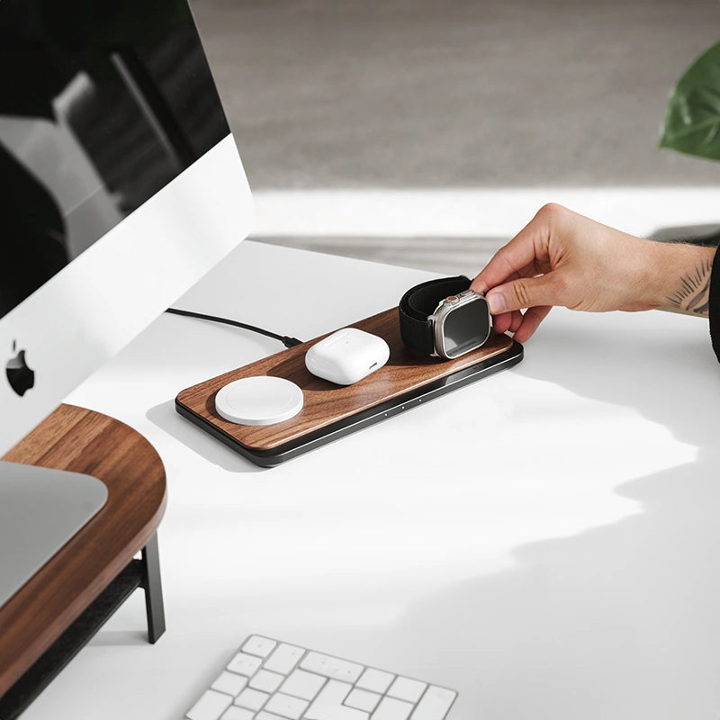 3-in-1 MagSafe & Apple Watch Charger & Netzteil