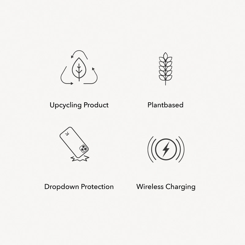 Iphone 14 Pro durchsichtige Handyhülle Schwarz