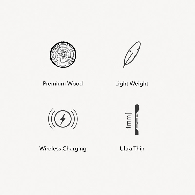 Iphone 11 Pro Holz Handyhülle dünn#