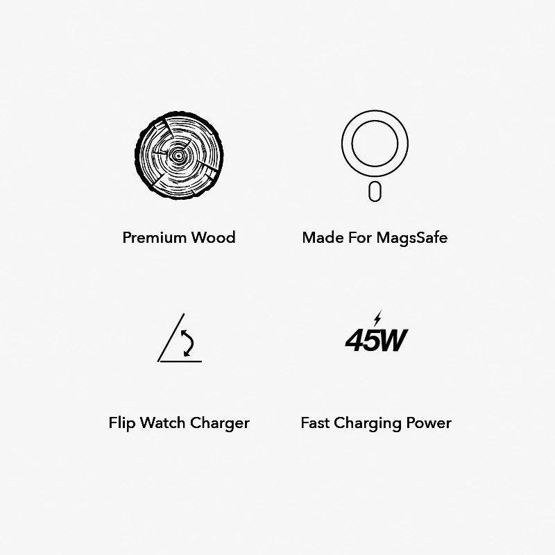 3-in-1 MagSafe & Apple Watch Charger