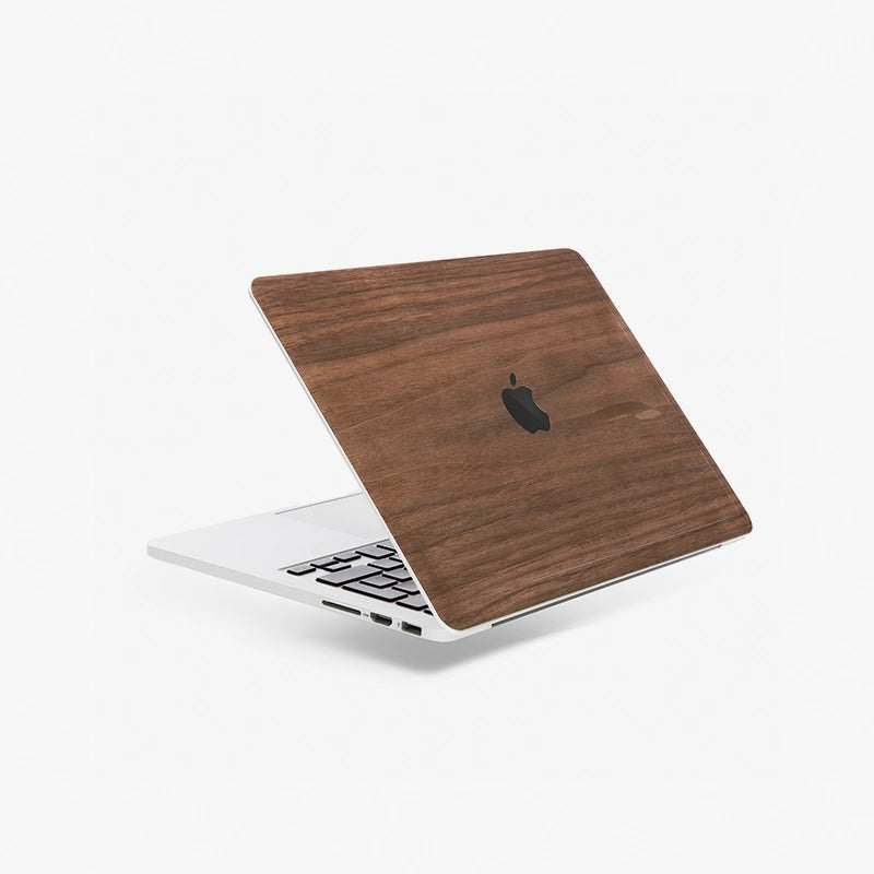 macbook skin walnuss