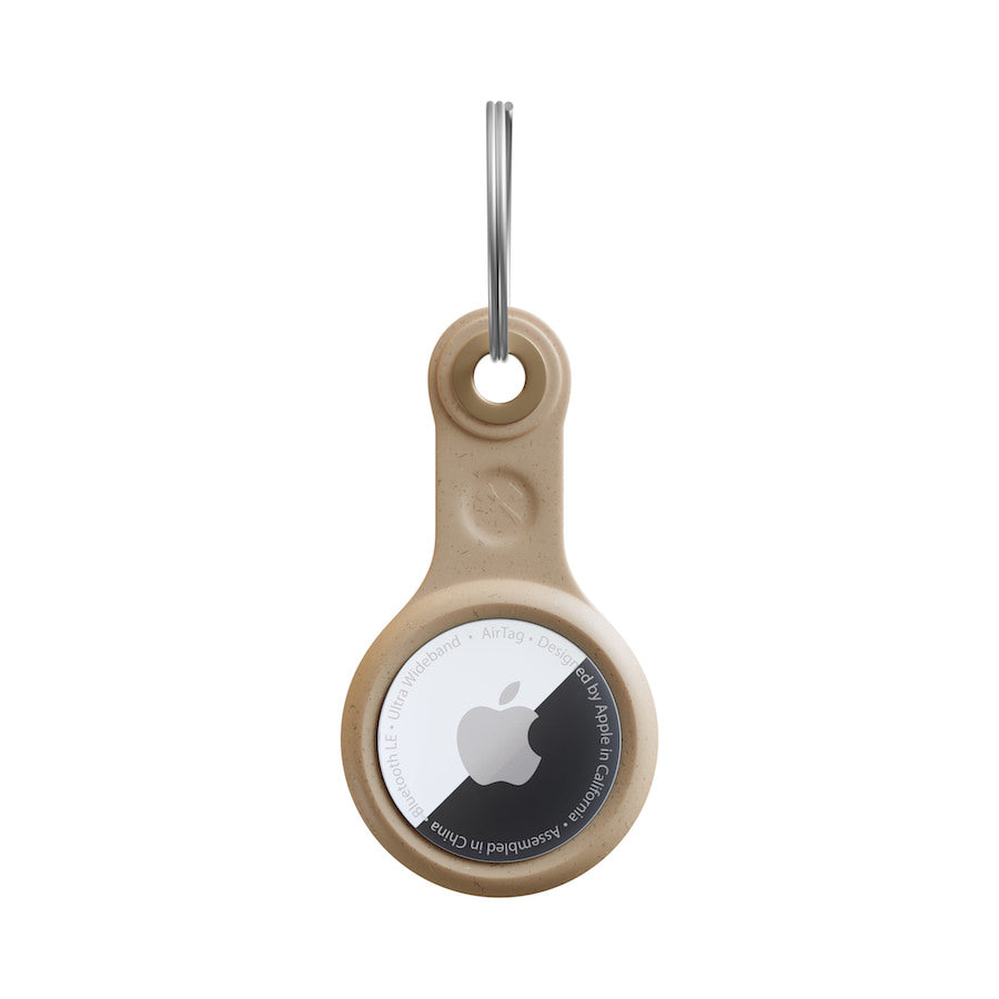 AirTag Anhänger Braun