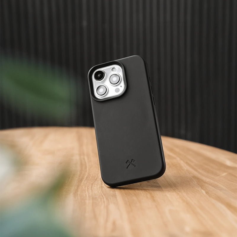 Iphone 15 Pro Max nachhaltige Bio Handyhülle schwarz