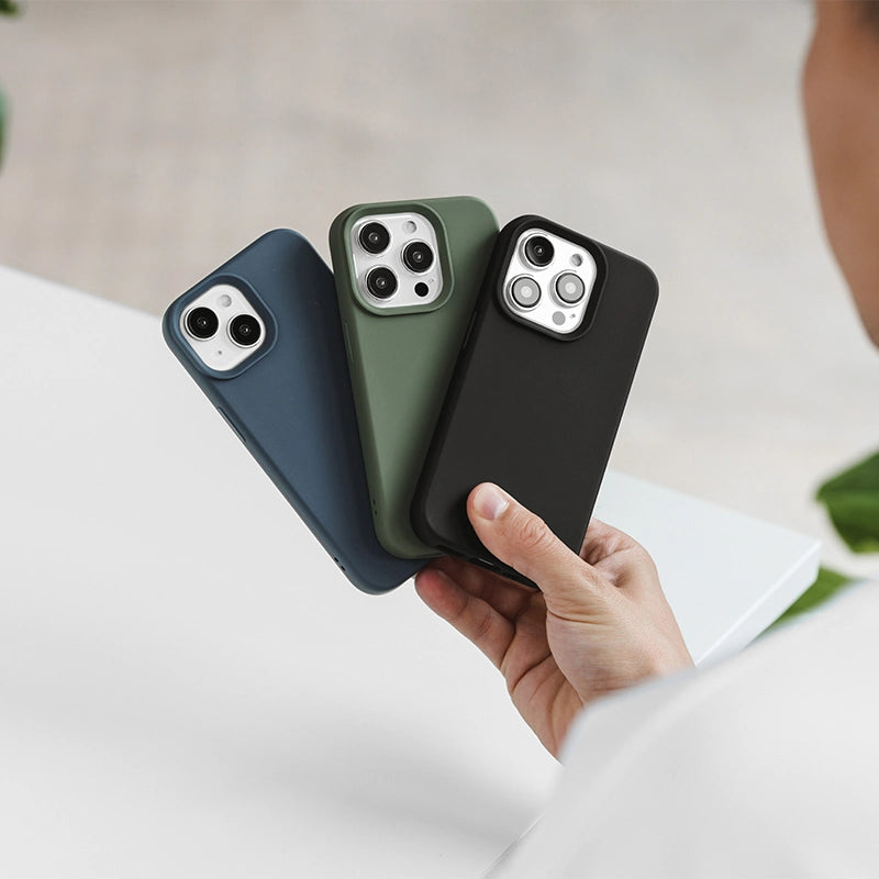 Iphone 15 Pro Max nachhaltige Bio Handyhülle schwarz