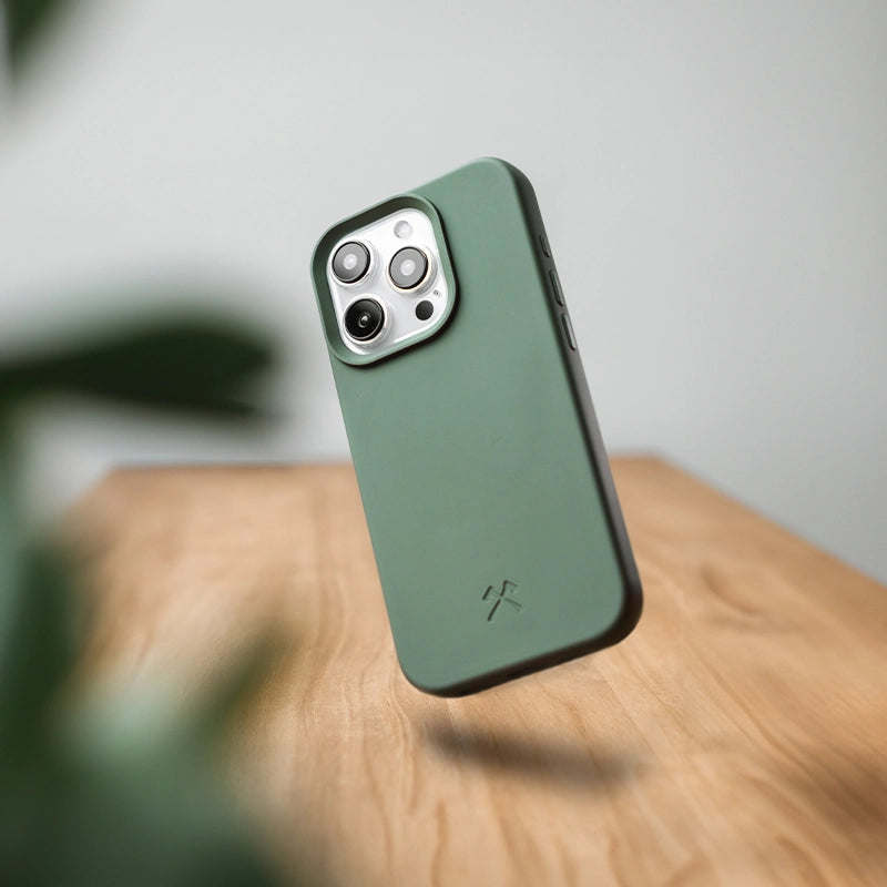Iphone 15 Pro Max nachhaltige Bio Handyhülle gruen