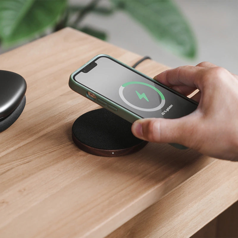 Iphone 15 Pro Max nachhaltige Bio MagSafe Handyhülle gruen