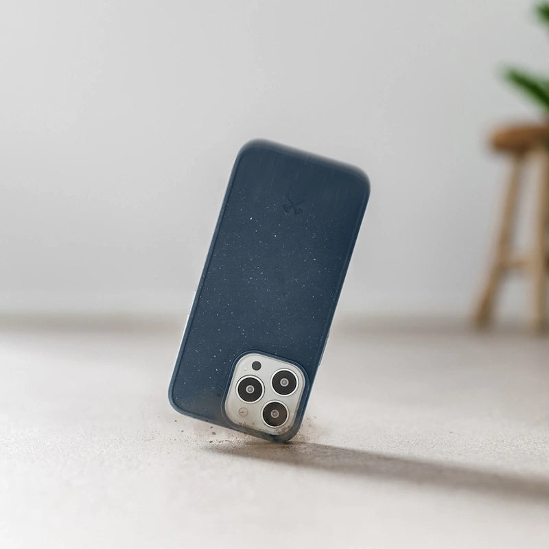 IPhone 14 cell phone case sustainable Navy Blue