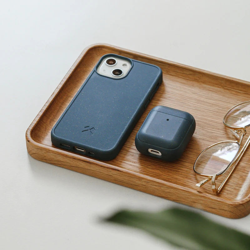 IPhone 14 cell phone case sustainable Navy Blue