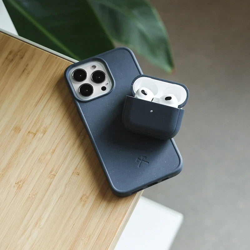IPhone 14 Pro Handyhülle nachhaltig Navy Blau