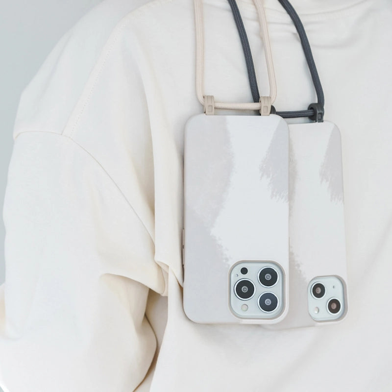 Handykette iPhone 15 Dove White