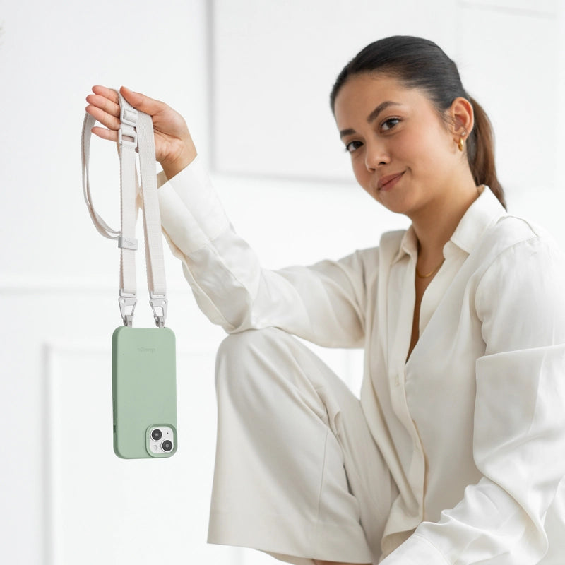 Handykette iPhone 15 Pro Jade Gruen