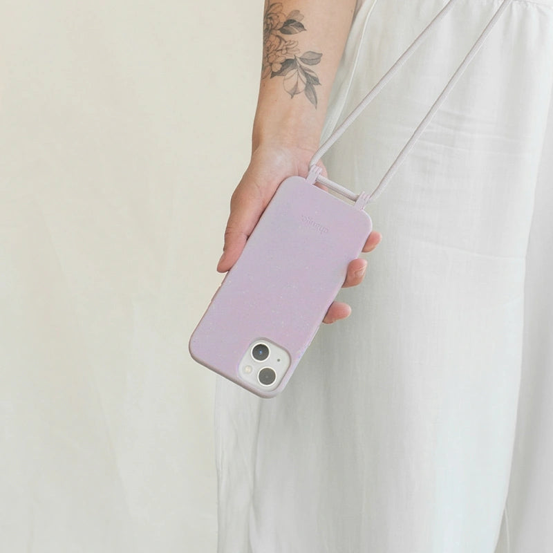 Iphone 11/ Xr Handykette abnehmbar Lila