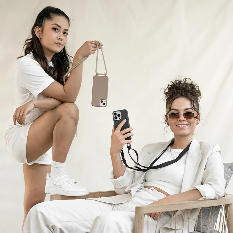 Iphone 13 Mini Handykette abnehmbar Schwarz