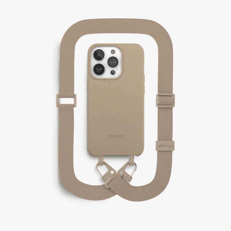 iPhone 14 Pro Max Handykette Taupe