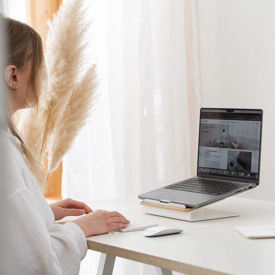 Desk Bundle Dual Gross Eiche