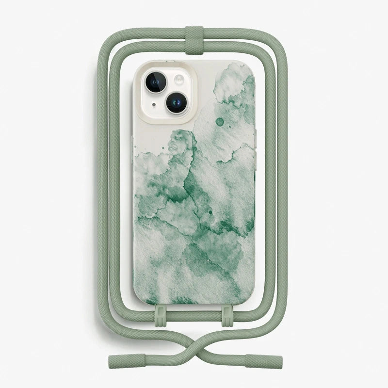 iPhone 15 Handykette Aqua Green