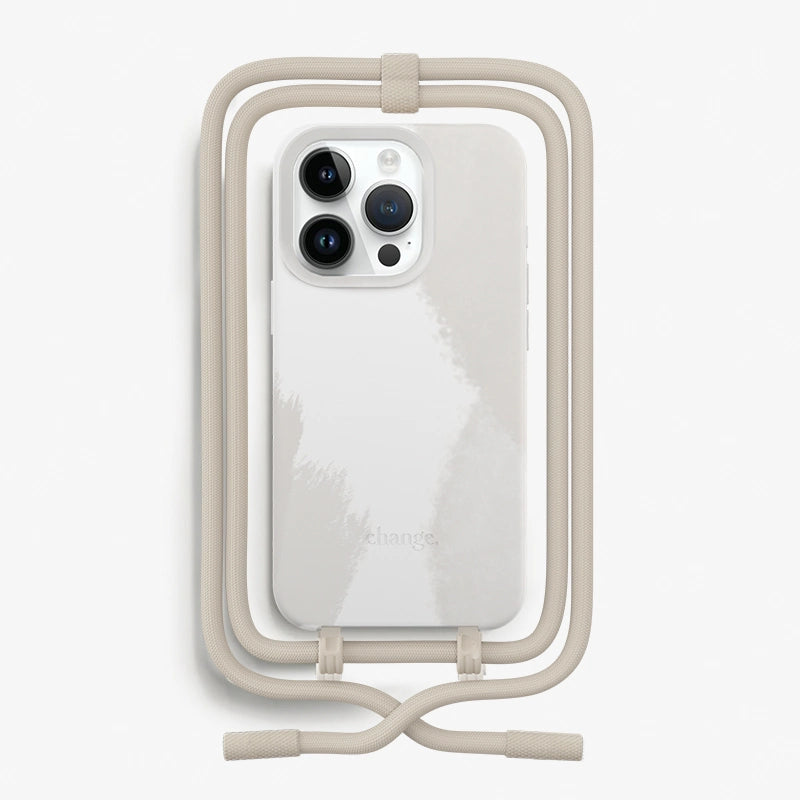 Handykette iPhone 15 Pro Dove White