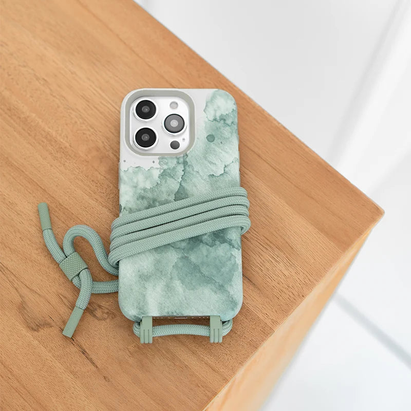 Handykette iPhone 12 / 12 Pro Aqua Green
