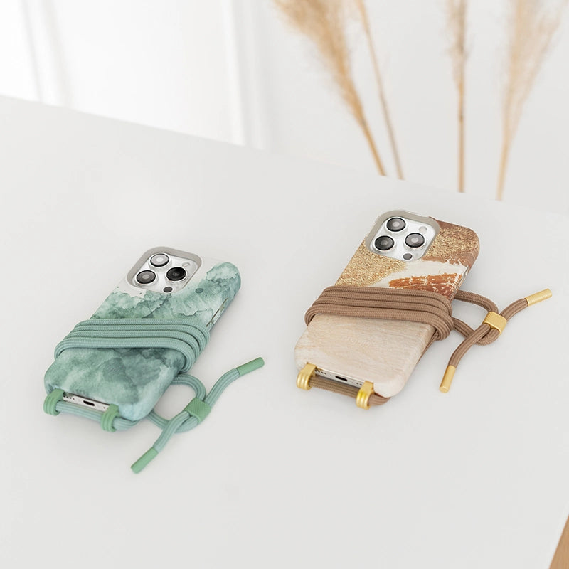 Handykette iPhone 13 Aqua Green