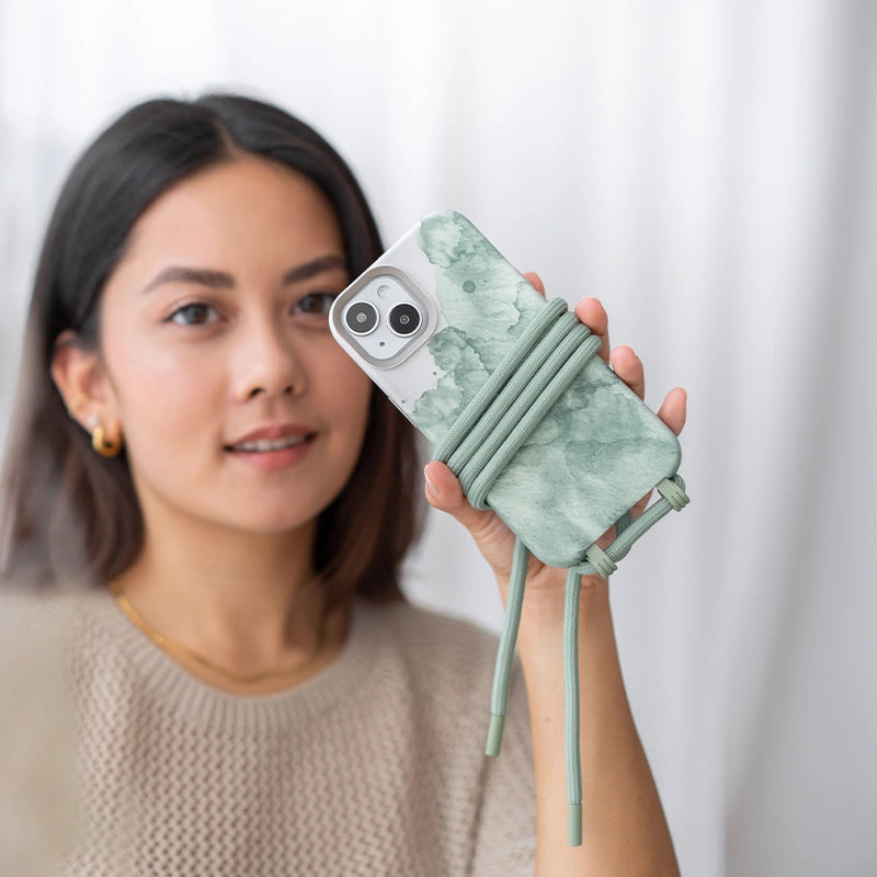 Handykette iPhone 13 Aqua Green