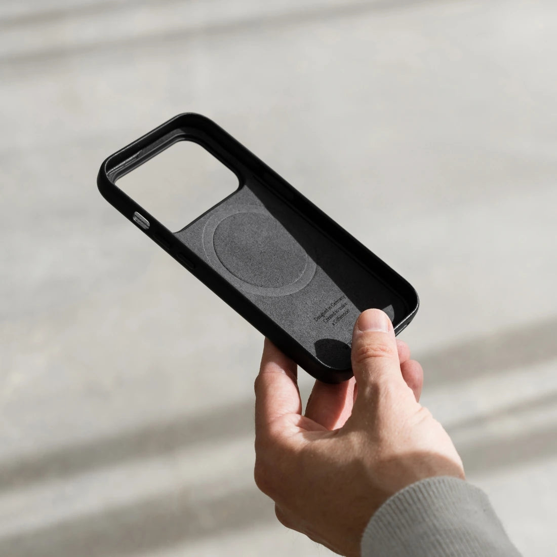 iPhone 17 Pro Max Hülle Leder Vegan